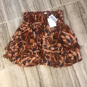 NWT A.L.C.  Intermix Mini Skirt Size 10